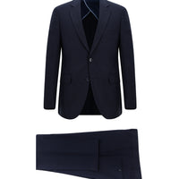 Dark Navy 7 Drop Slim Fit Narrow Cut Combination Suit
