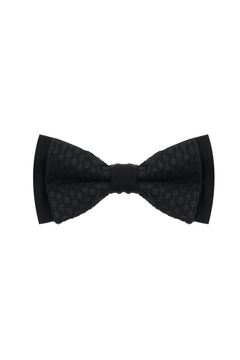 Siyah 7 Drop Slim Fit Dar Kesim Mono Yaka Yelekli Smokin & Damatlık