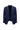  Koyu Lacivert Slim Fit Dar Kesim Sivri Yaka Yelekli Smokin & Damatlık