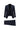  Orta Lacivert Slim Fit Dar Kesim Mono Yaka Yelekli Smokin & Damatlık