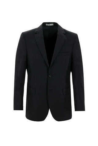  Siyah 6 Drop Regular Fit Standart Kesim Yünlü Takım Elbise