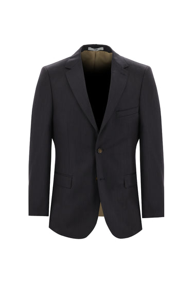 Koyu Kahve Kuşgözü Klasik Takım Elbise