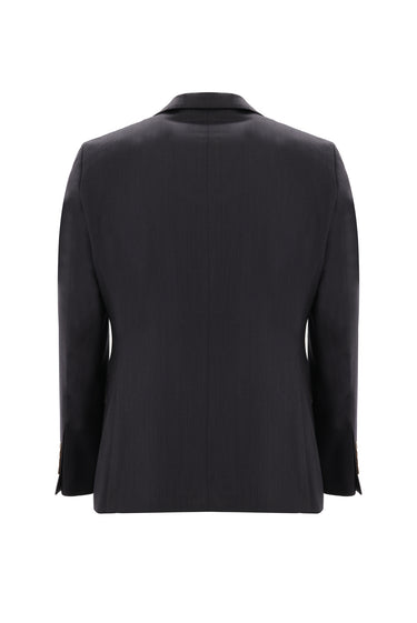 Koyu Kahve Kuşgözü Klasik Takım Elbise