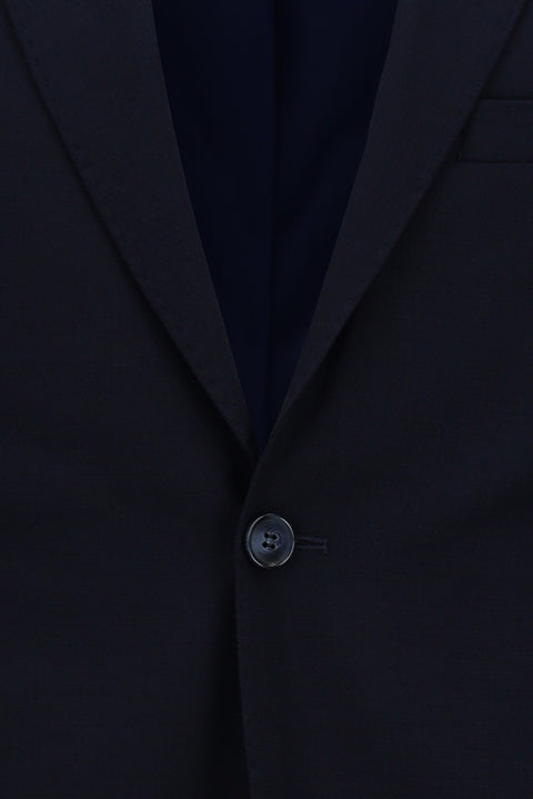 Koyu Lacivert 7 Drop Slim Fit Dar Kesim Takım Elbise