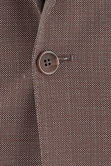  Kiremit Slim Fit Dar Kesim Desenli Klasik Takım Elbise