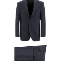 Orta Füme 6 Drop Regular Fit Standart Kesim Kuşgözü Takım Elbise