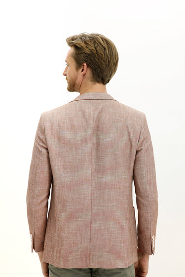Orta Kahve Regular Fit Desenli Ceket