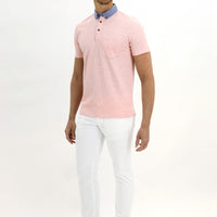 White Slim Fit Stretch Canvas / Chino Trousers