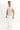 Beyaz Regular Fit Likralı Kanvas / Chino Pantolon