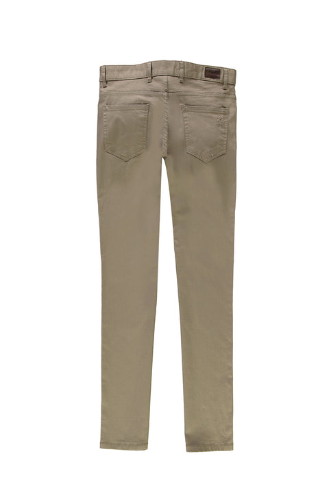 Kum Regular Fit Standart Kesim Likralı Kanvas / Chino Pantolon