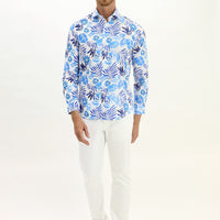 Beyaz Likralı Kanvas / Chino Pantolon