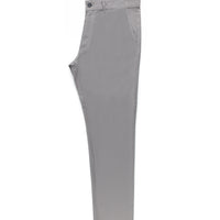 Orta Füme Relaxed Fit Rahat Kesim Likralı Kanvas / Chino Pantolon