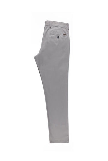 Orta Füme Regular Fit Likralı Kanvas / Chino Pantolon