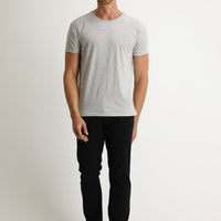 Siyah 6 Drop Regular Fit Standart Kesim Likralı Kanvas / Chino Pantolon