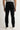 Siyah Regular Fit Likralı Kanvas / Chino Pantolon