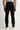 Siyah Regular Fit Likralı Kanvas / Chino Pantolon