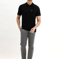 Orta Füme Relaxed Fit Rahat Kesim Likralı Kanvas / Chino Pantolon