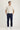 Orta Lacivert Slim Fit Dar Kesim Likralı Kanvas / Chino Pantolon