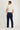 Orta Lacivert Regular Fit Likralı Kanvas / Chino Pantolon