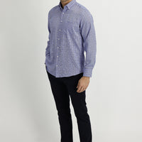 Dark Navy Relaxed Fit Stretch Canvas / Chino Trousers