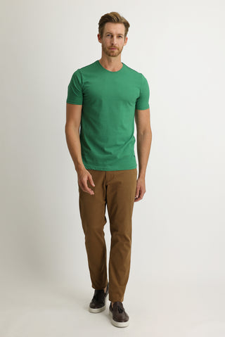  Açık Kahve  6 Drop Regular Fit Standart Kesim Likralı Kanvas / Chino Pantolon