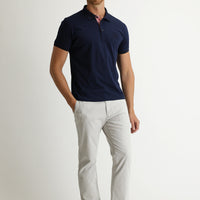 Stone Slim Fit Stretchy Canvas / Chino Trousers