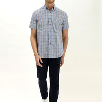 Dark Navy Blue Slim Fit Stretch Canvas / Chino Trousers