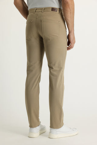  Camel 7 Drop Slim Fit Dar Kesim Likralı Kanvas / Chino Pantolon