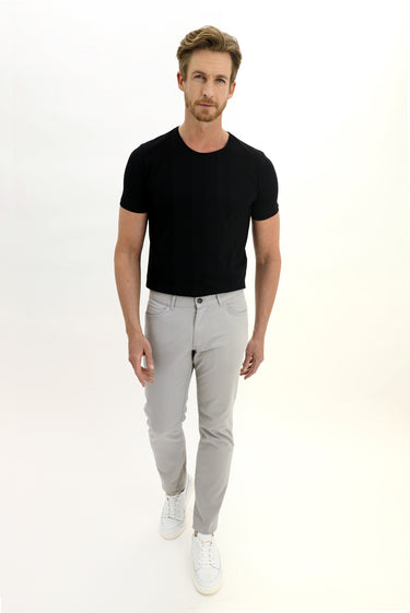 Taş Slim Fit Dar Kesim Likralı Kanvas / Chino Pantolon