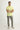 Çağla Yeşili Regular Fit Likralı Kanvas / Chino Pantolon