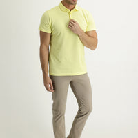 Açık Vizon Relaxed Fit Rahat Kesim Likralı Kanvas / Chino Pantolon