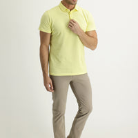 Açık Vizon Slim Fit Dar Kesim Likralı Kanvas / Chino Pantolon