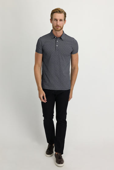 Siyah Regular Fit Likralı Kanvas / Chino Pantolon