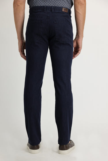 Havacı Mavi Regular Fit Likralı Kanvas / Chino Pantolon