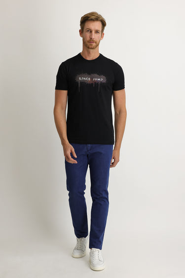 Açık Mavi Relaxed Fit Rahat Kesim Likralı Denim Look Pantolon