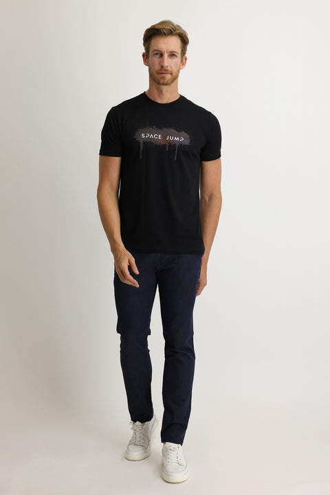 Havacı Mavi 7 Drop Slim Fit Dar Kesim Likralı Denim Look Pantolon