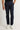 Havacı Mavi Slim Fit Dar Kesim Likralı Denim Look Pantolon