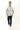 Koyu Lacivert Regular Fit Likralı Kanvas / Chino Pantolon