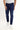 Koyu Mavi  Slim Fit Dar Kesim Likralı Denim Pantolon