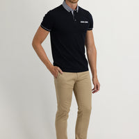 Camel 7 Drop Slim Fit Dar Kesim Saten Likralı Kanvas / Chino Pantolon