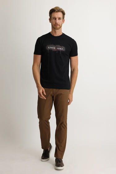 Orta Kahve Slim Fit Dar Kesim Likralı Kanvas / Chino Pantolon