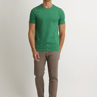 Açık Vizon Slim Fit Dar Kesim Kuşgözü Likralı Kanvas / Chino Pantolon