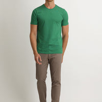 Açık Vizon Relaxed Fit Rahat Kesim Kuşgözü Likralı Kanvas / Chino Pantolon