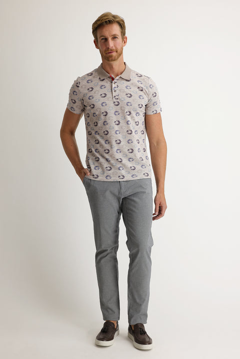 Siyah Relaxed Fit Rahat Kesim Kuşgözü Likralı Kanvas / Chino Pantolon