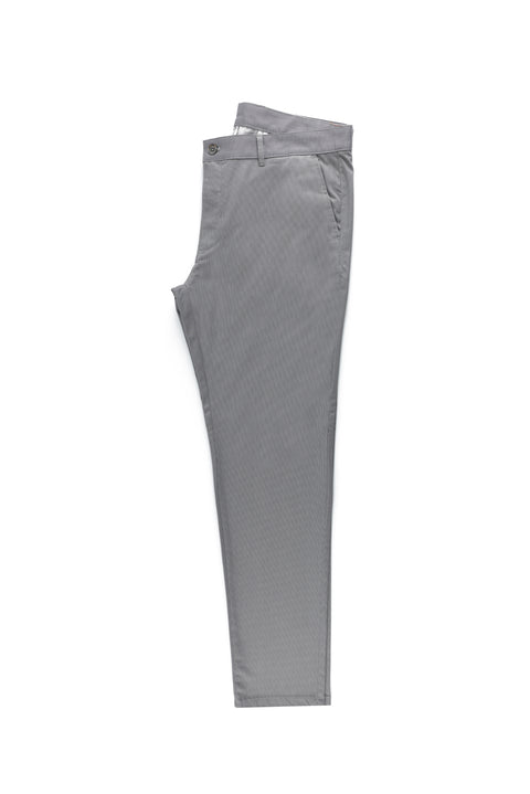 Koyu Antrasit Relaxed Fit Rahat Kesim Likralı Kanvas / Chino Pantolon