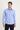  Açık Mavi Uzun Kol Slim Fit Dar Kesim Desenli Pamuklu Gömlek