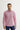 Açık Kırmızı Uzun Kol Slim Fit Dar Kesim Oxford Gömlek