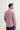 Açık Kırmızı Uzun Kol Slim Fit Dar Kesim Oxford Gömlek