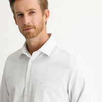 Siyah Uzun Kol Klasik Desenli Gömlek