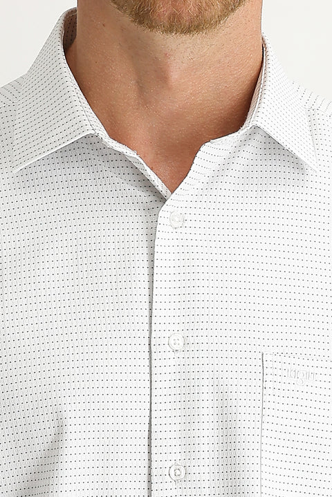 Siyah Uzun Kol Klasik Desenli Gömlek